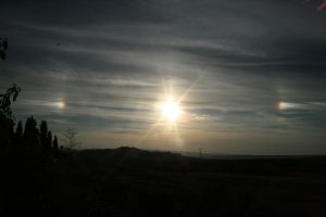 Mock suns Tuscany