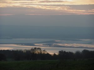 Dawn over the River Severn estuary 9/12/2016